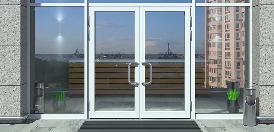 storefront glass repair in Lake Worth, FL